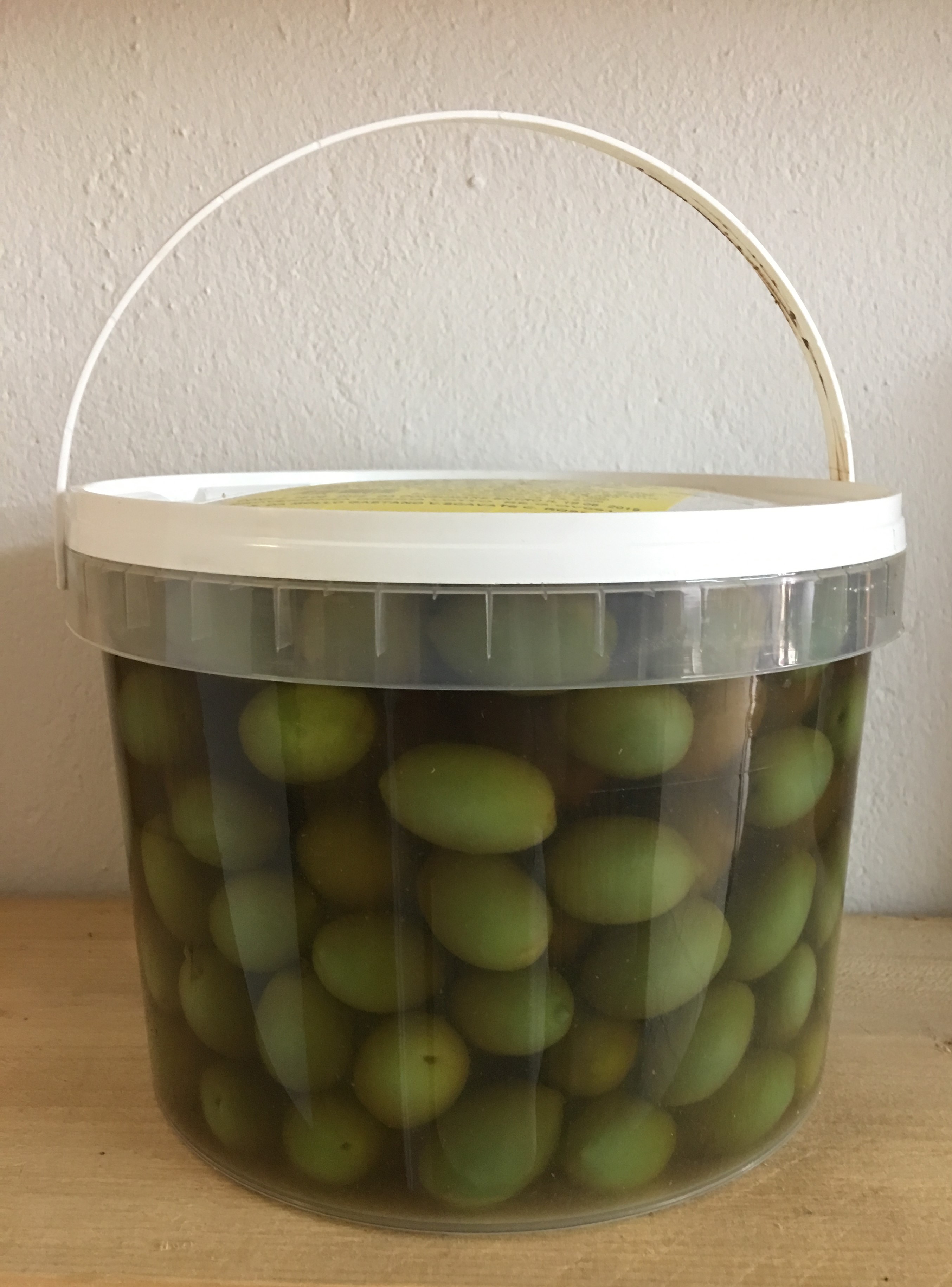 Olive verdi in salamoia 2000g